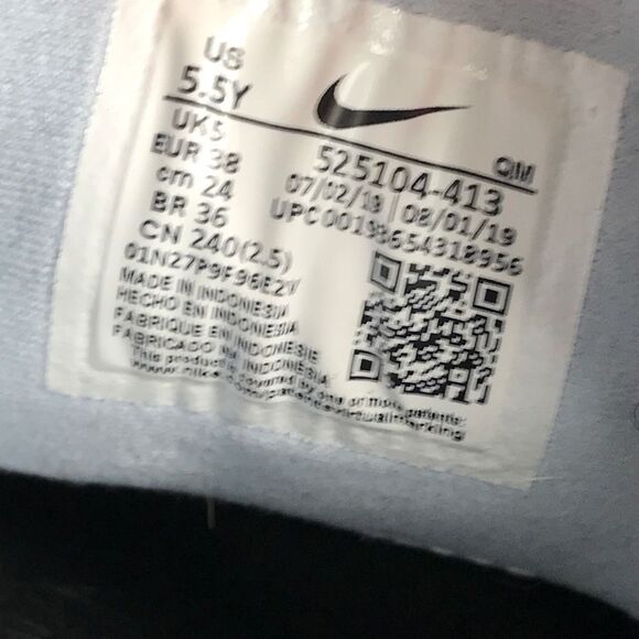 Nike Stefan Janoski SB Gray Athletic Skate Shoes 525104-413 Youth Size 5.5Y - Picture 11 of 12